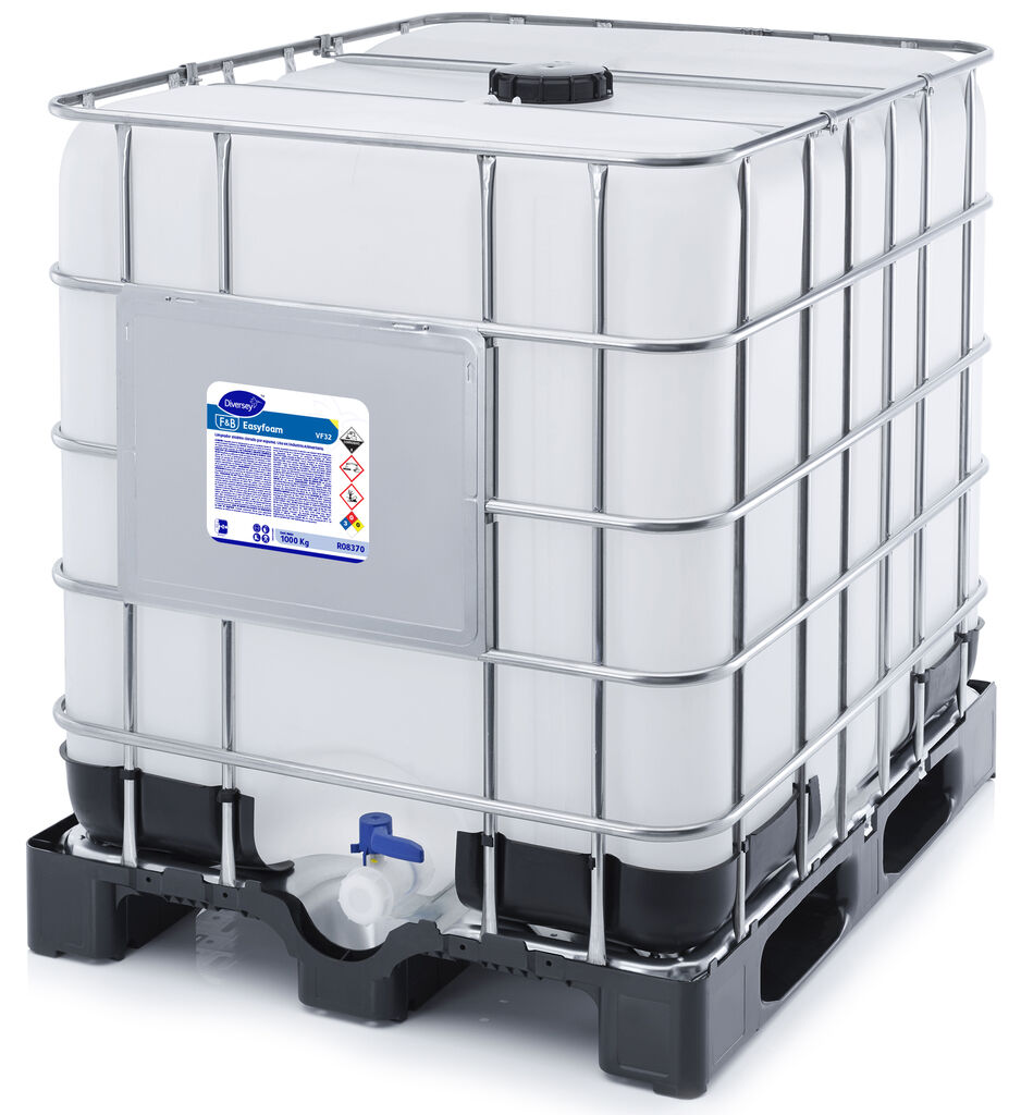 EASYFOAM 1000kg - LIMPIADOR ALCALINO CLORADO POR ESPUMA. APROBADO PARA PRODUCCIÓN ORGÁNICA